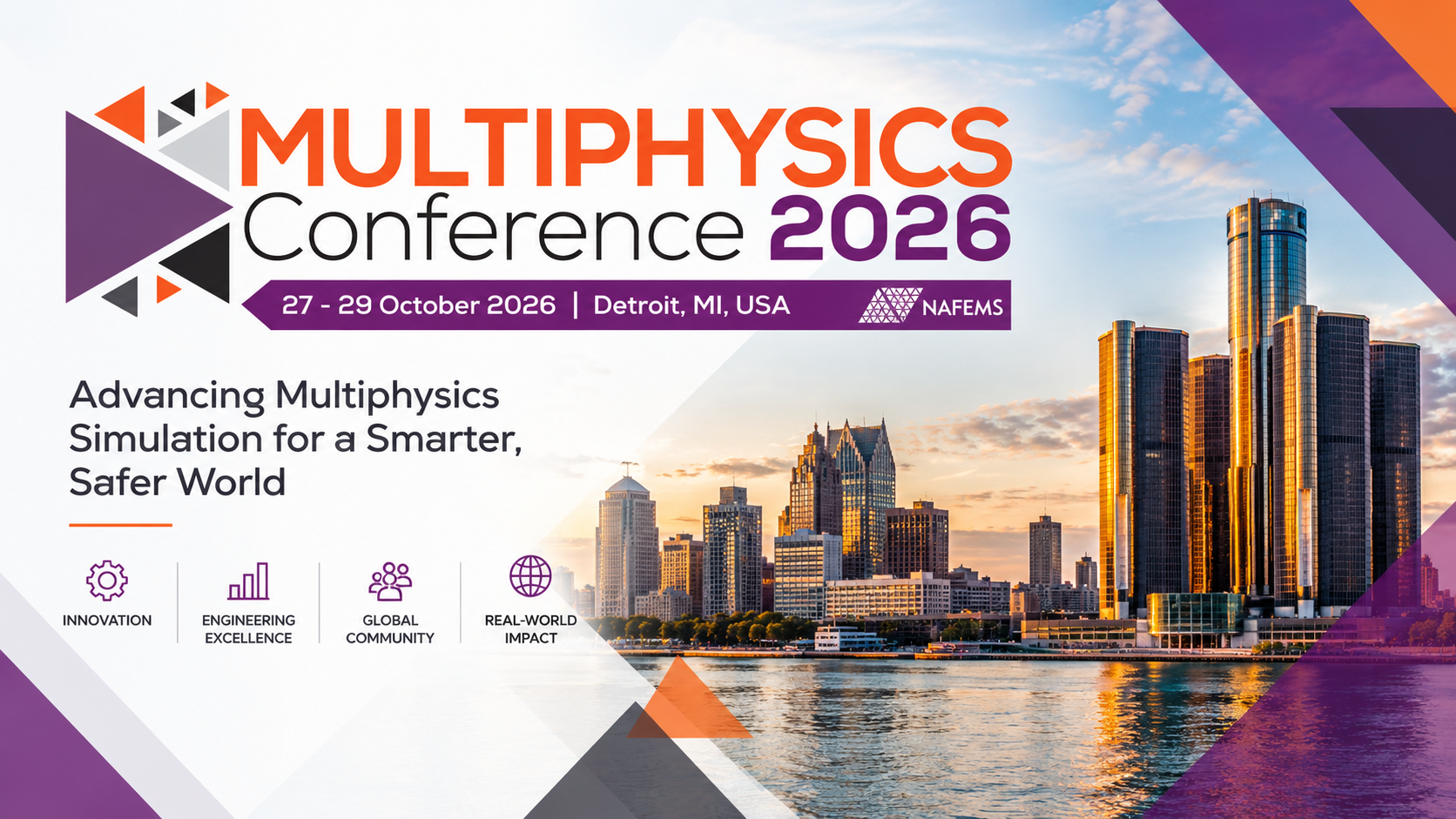 NAFEMS Multiphysics Conference 2026 — Detroit